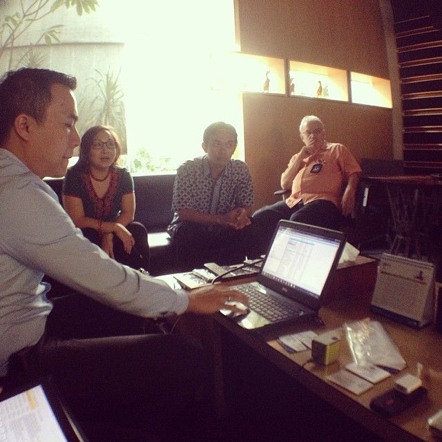 Arfadia meeting with PNPM Mandiri Perdesaan, DFAT,  PT Datacomm Diangraha