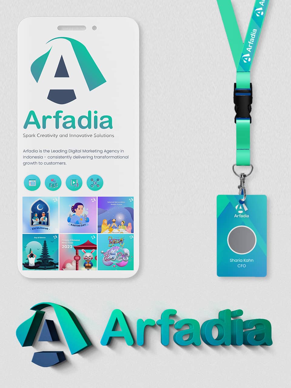 Brand Consistency - Arfadia